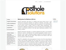 Tablet Screenshot of matrexafrica.com